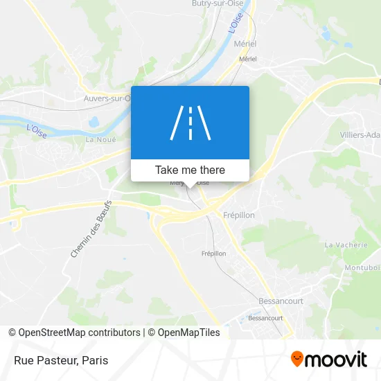 Rue Pasteur map