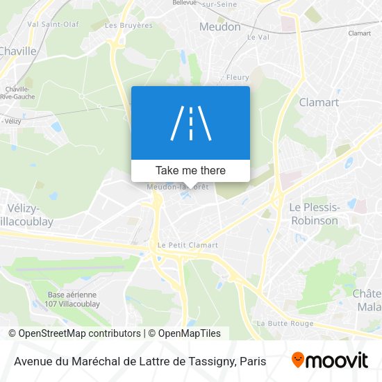 Avenue du Maréchal de Lattre de Tassigny map