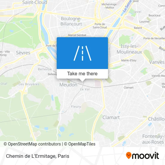 Chemin de L'Ermitage map