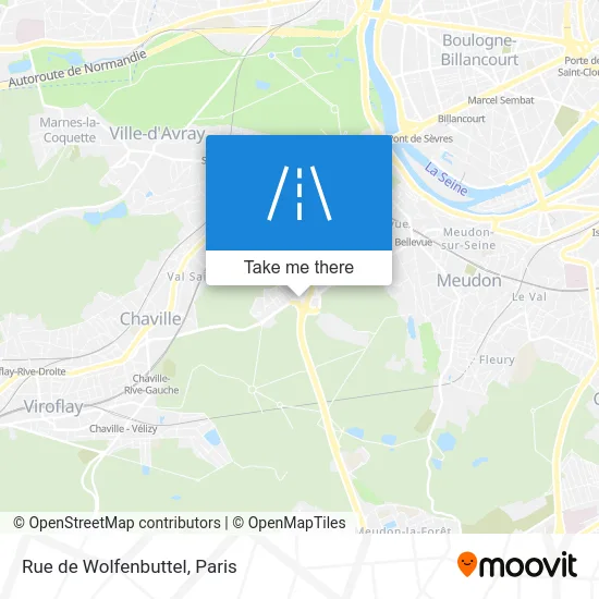 Rue de Wolfenbuttel map