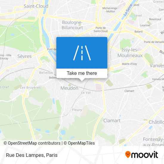 Rue Des Lampes map