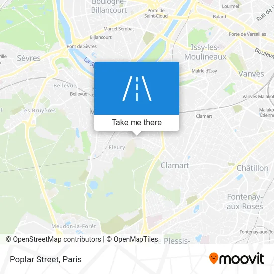 Rue Des Peupliers map