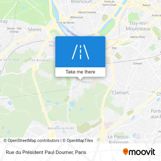 Rue du Président Paul Doumer map
