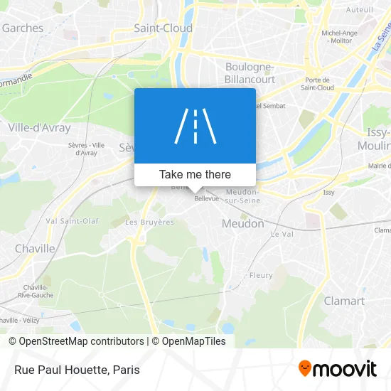 Rue Paul Houette map