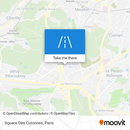 Square Des Colonnes map