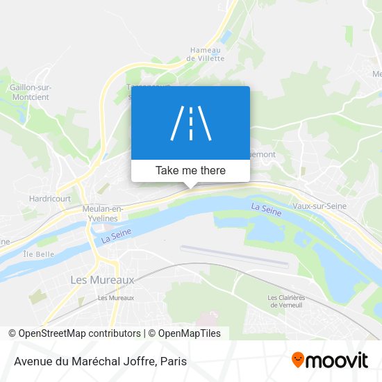 Avenue du Maréchal Joffre map