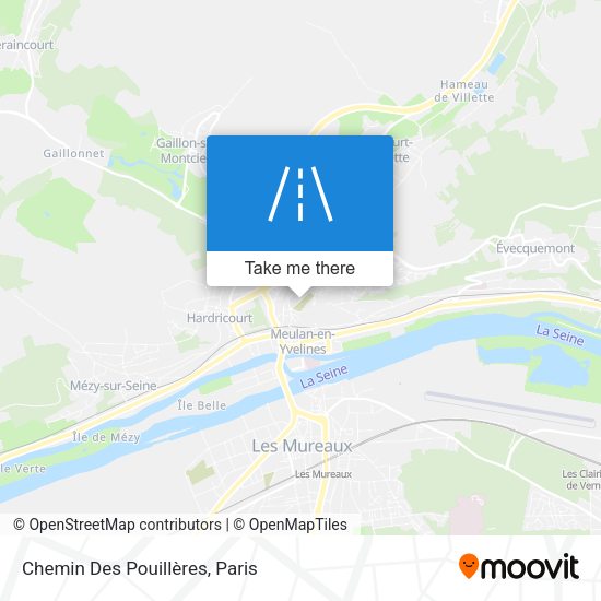Chemin Des Pouillères map