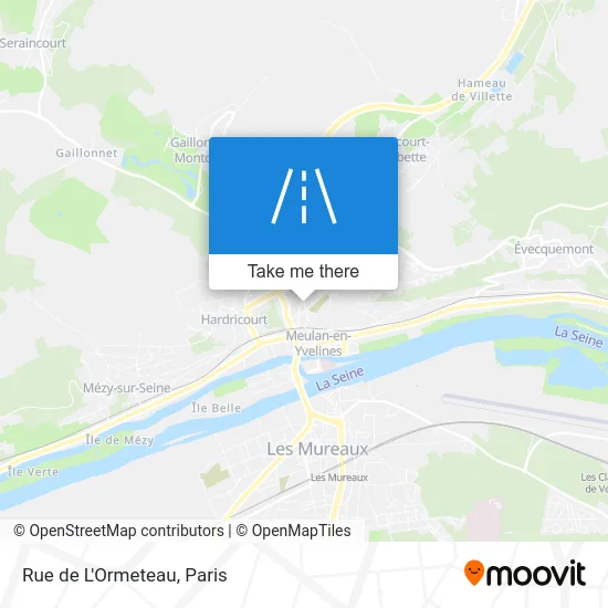 Rue de L'Ormeteau map