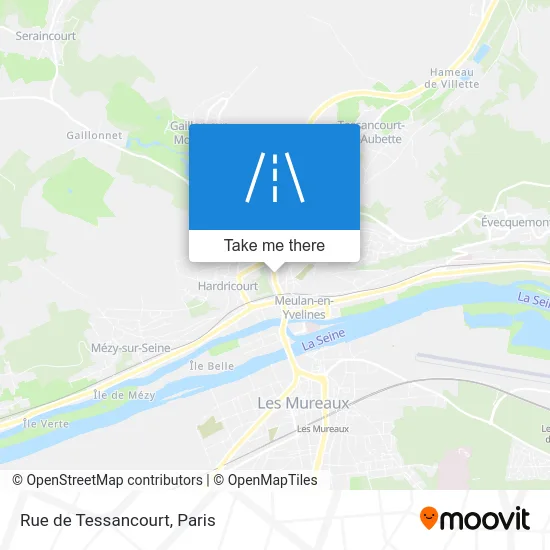 Rue de Tessancourt map