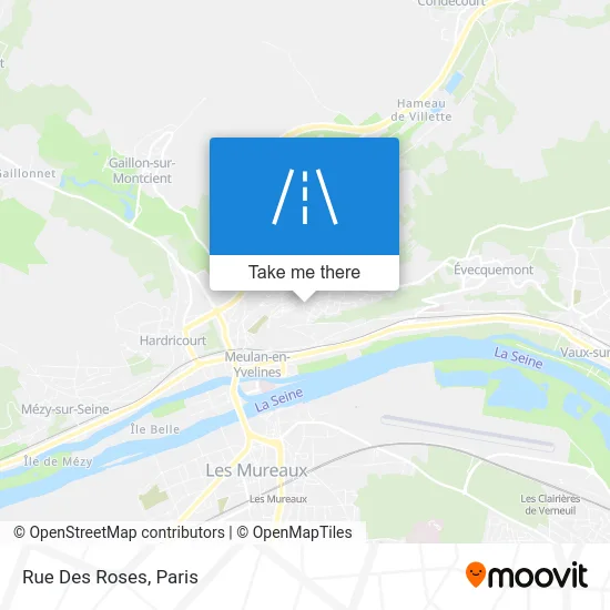 Rue Des Roses map