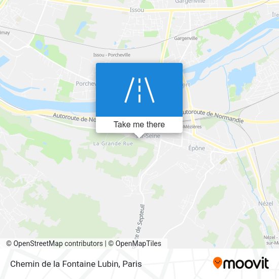Chemin de la Fontaine Lubin map