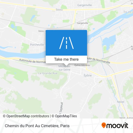 Chemin du Pont Au Cimetière map