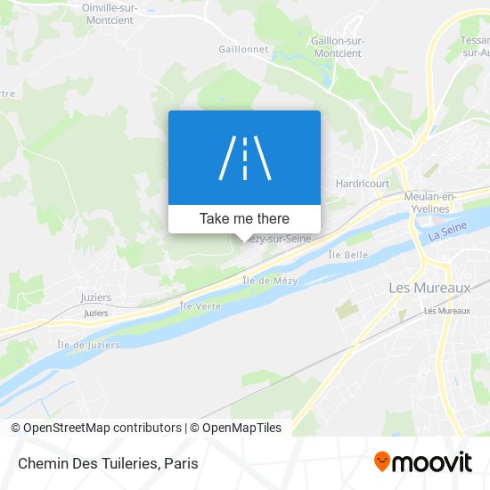 Chemin Des Tuileries map