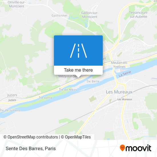 Sente Des Barres map