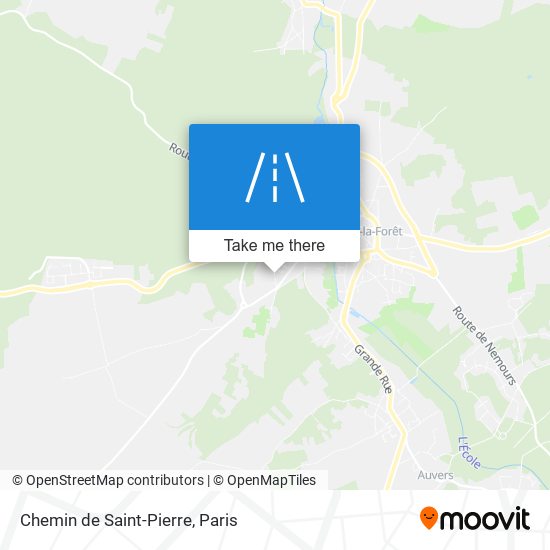 Chemin de Saint-Pierre map