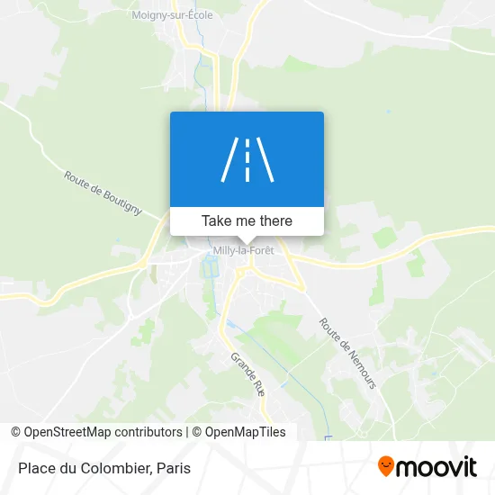 Place du Colombier map