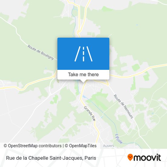 Rue de la Chapelle Saint-Jacques map