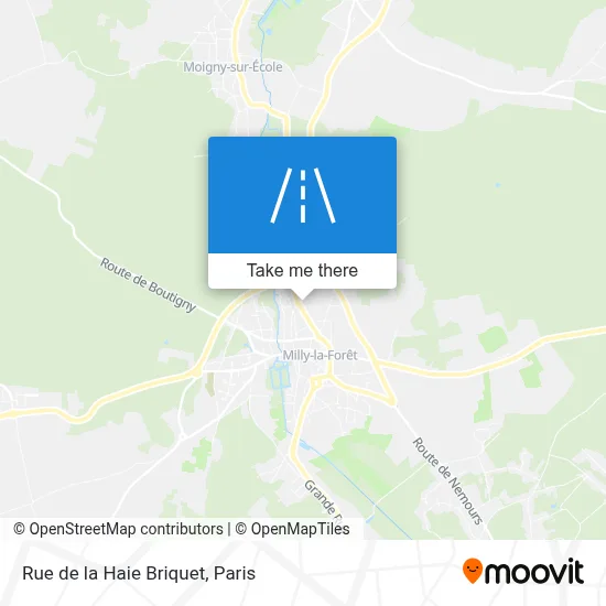Rue de la Haie Briquet map
