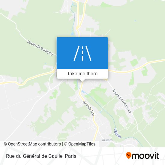 Rue du Général de Gaulle map