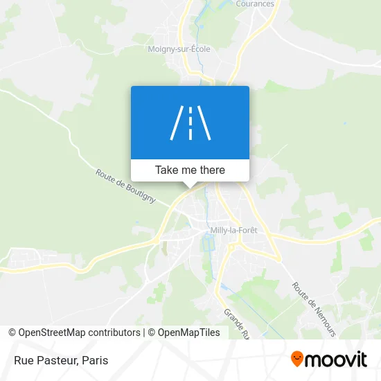 Rue Pasteur map