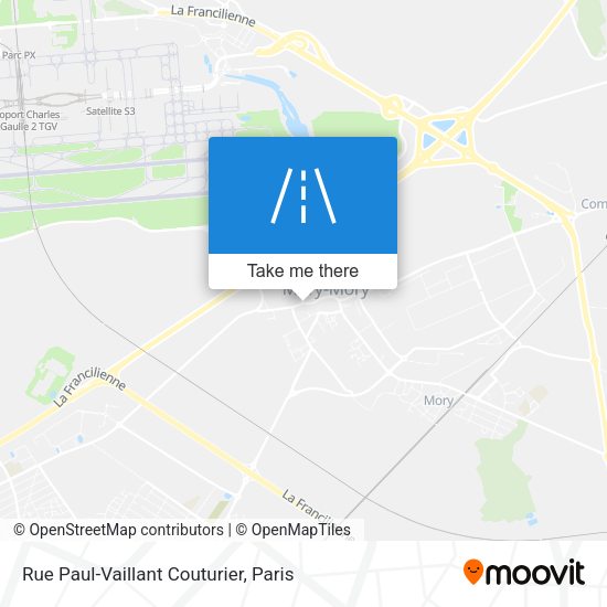 Rue Paul-Vaillant Couturier map