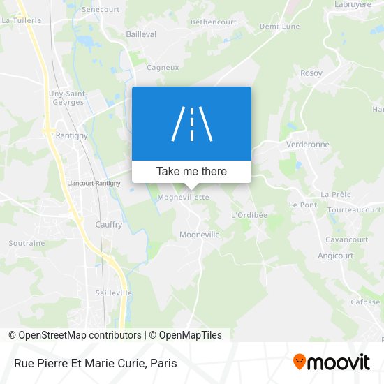 Rue Pierre Et Marie Curie map
