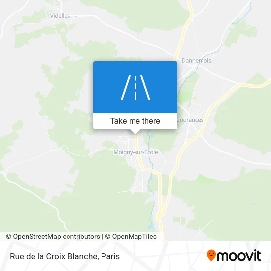 Rue de la Croix Blanche map