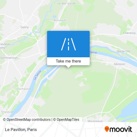 Le Pavillon map