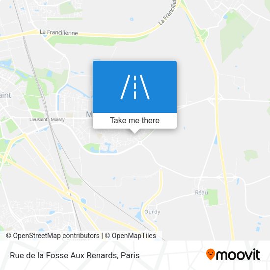 Rue de la Fosse Aux Renards map