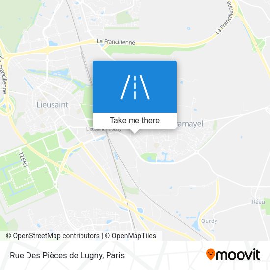 Rue Des Pièces de Lugny map