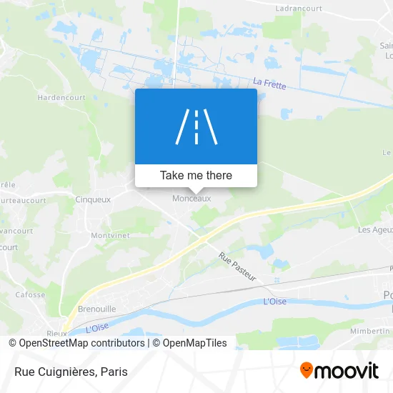 Rue Cuignières map