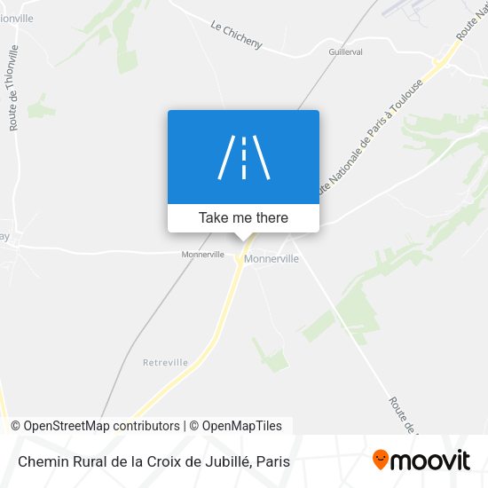 Chemin Rural de la Croix de Jubillé map