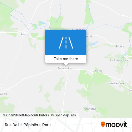 Rue De La Pépinière map