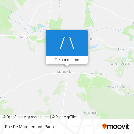 Rue De Marquemont map