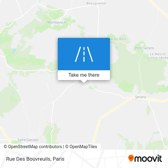 Rue Des Bouvreuils map