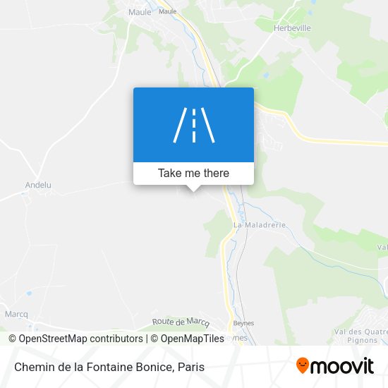 Chemin de la Fontaine Bonice map
