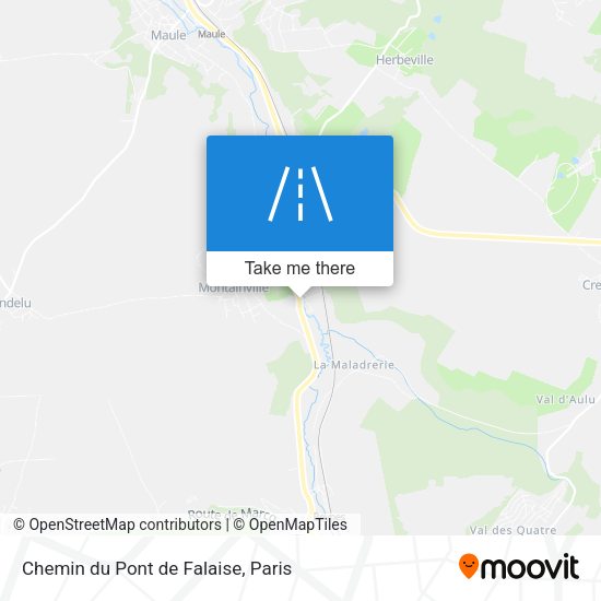 Chemin du Pont de Falaise map