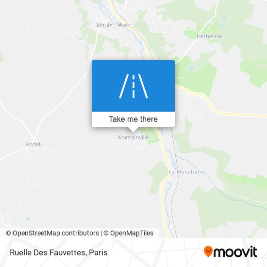 Ruelle Des Fauvettes map
