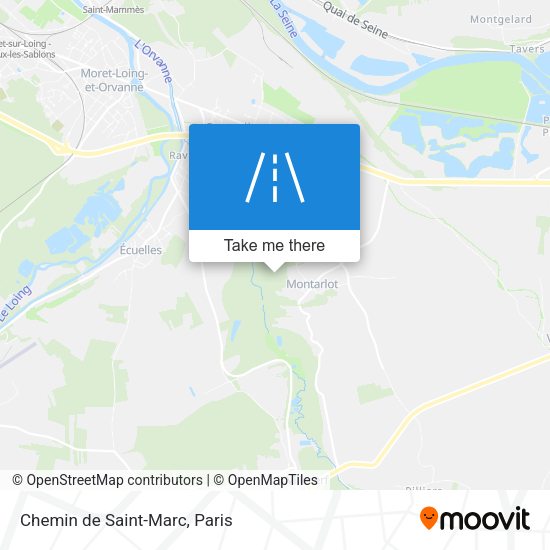 Chemin de Saint-Marc map