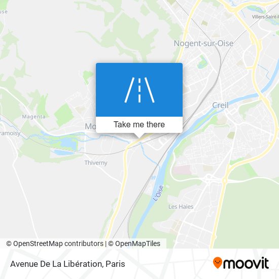 Avenue De La Libération map