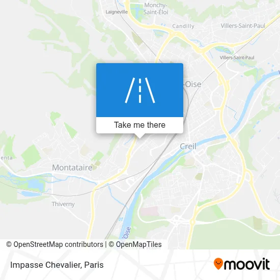 Impasse Chevalier map