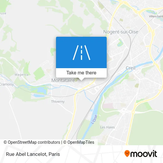 Rue Abel Lancelot map