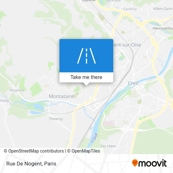 Rue De Nogent map