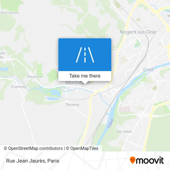 Rue Jean Jaurès map