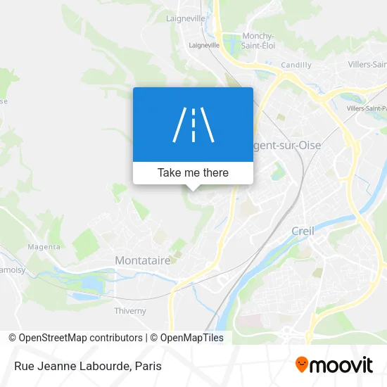 Rue Jeanne Labourde map