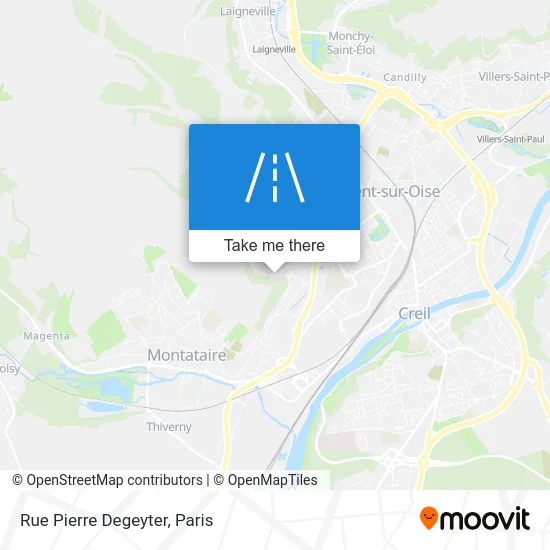 Rue Pierre Degeyter map