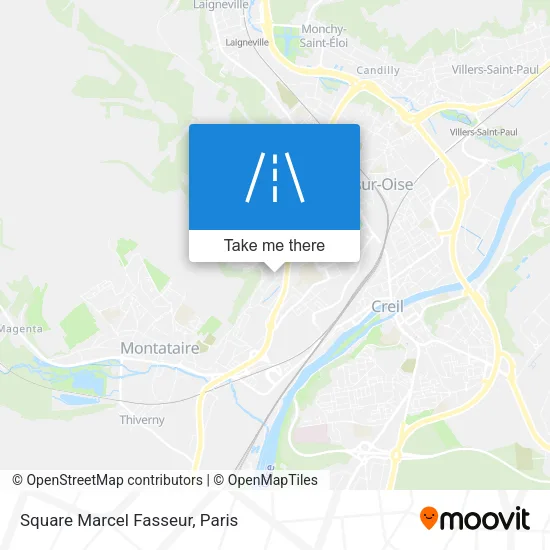 Square Marcel Fasseur map