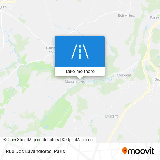 Rue Des Lavandières map