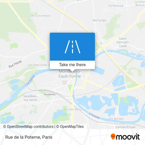 Rue de la Poterne map