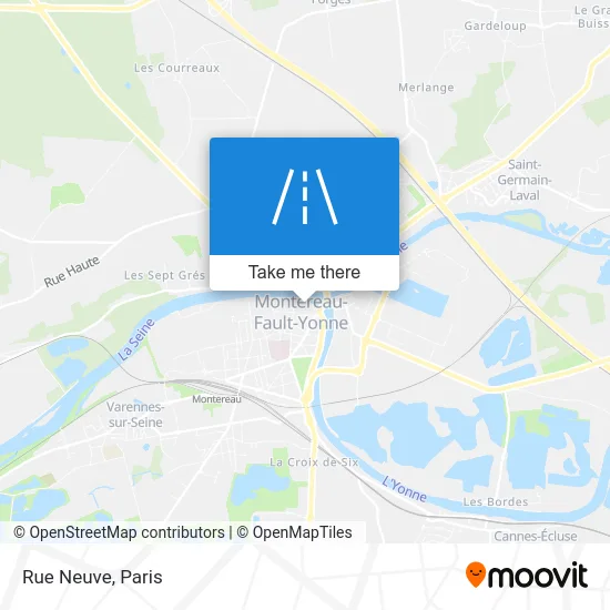 Rue Neuve map